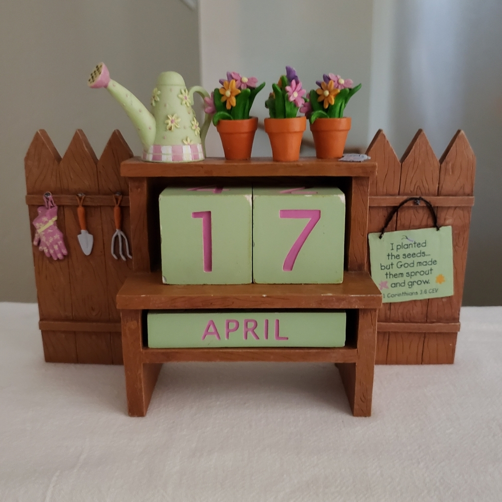 12 Month Block Calendar